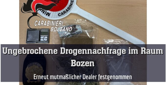Erneut mutmaßlicher Dealer festgenommen