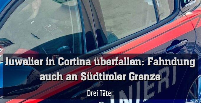 Drei Täter
