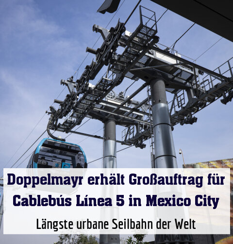 Längste urbane Seilbahn der Welt
