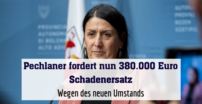 Wegen des neuen Umstands