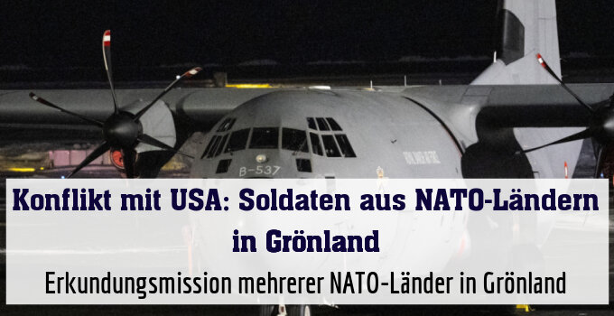 Erkundungsmission mehrerer NATO-Länder in Grönland