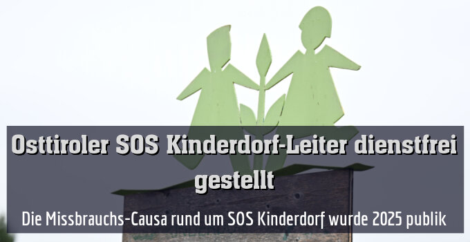 Die Missbrauchs-Causa rund um SOS Kinderdorf wurde 2025 publik