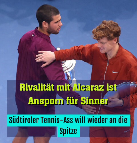 Südtiroler Tennis-Ass will wieder an die Spitze