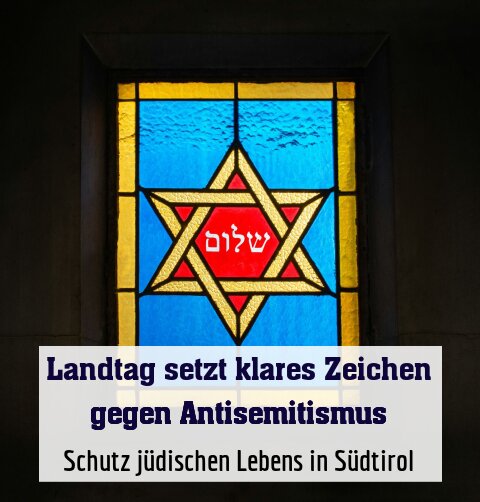 Schutz jüdischen Lebens in Südtirol