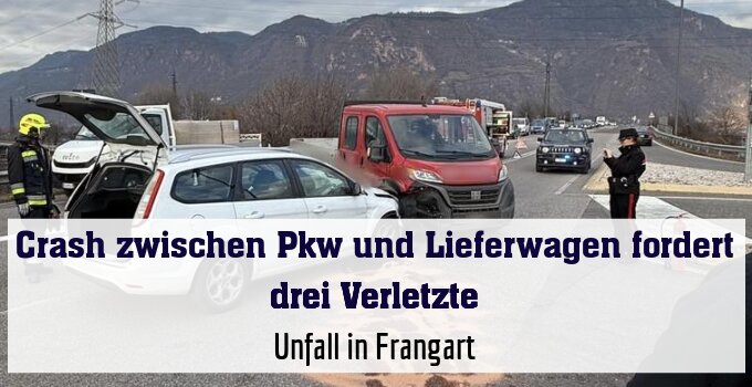 Unfall in Frangart