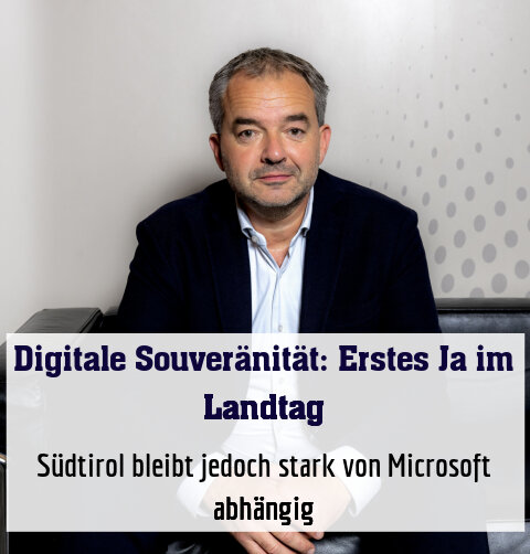 Südtirol bleibt jedoch stark von Microsoft abhängig