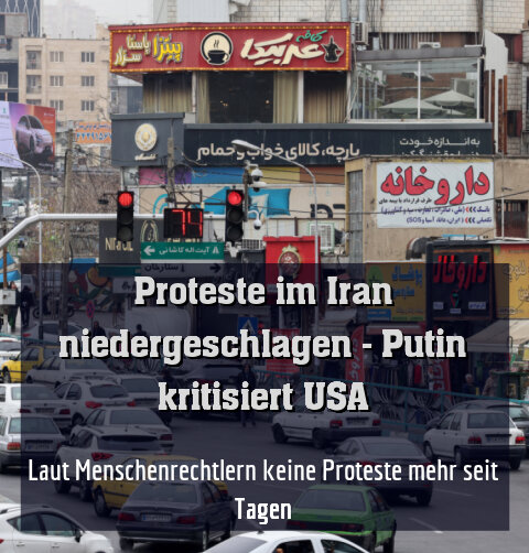 Laut Menschenrechtlern keine Proteste mehr seit Tagen