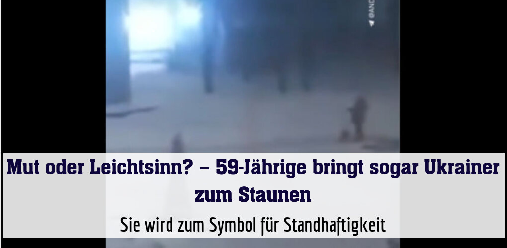 Sie wird zum Symbol für Standhaftigkeit