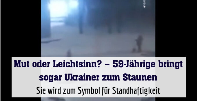 Sie wird zum Symbol für Standhaftigkeit