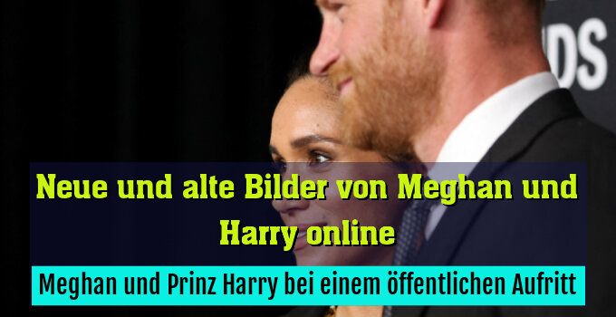 Meghan und Prinz Harry bei einem öffentlichen Aufritt