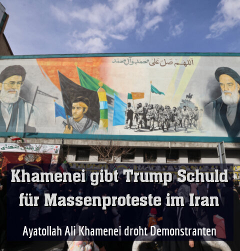 Ayatollah Ali Khamenei droht Demonstranten