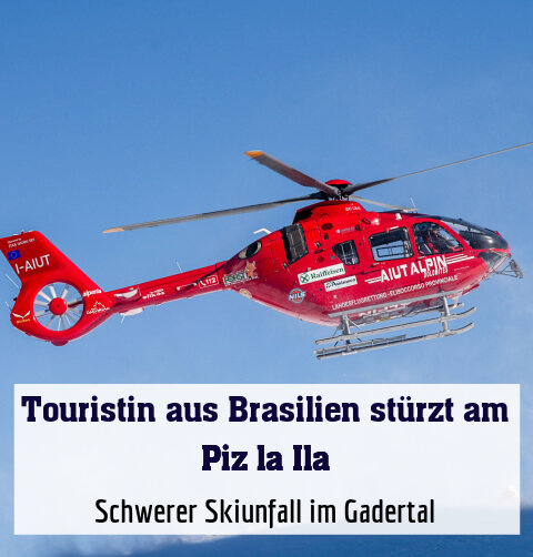 Schwerer Skiunfall im Gadertal