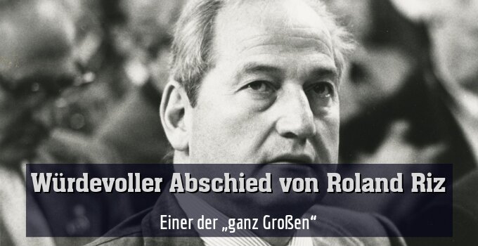 Einer der „ganz Großen“