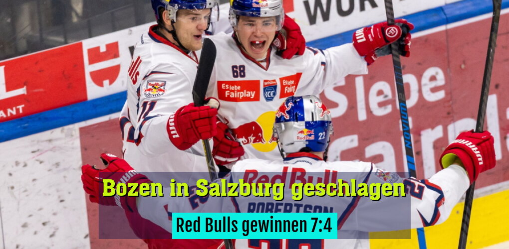 Red Bulls gewinnen 7:4