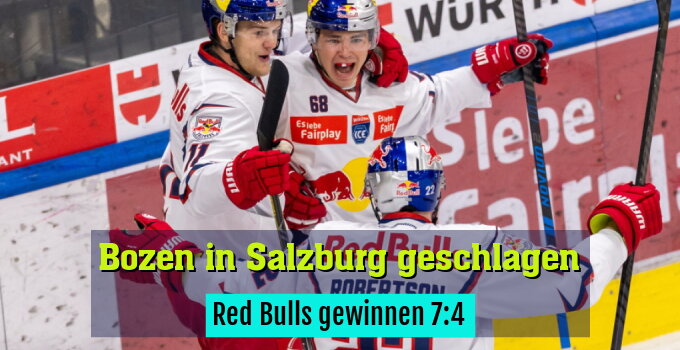 Red Bulls gewinnen 7:4