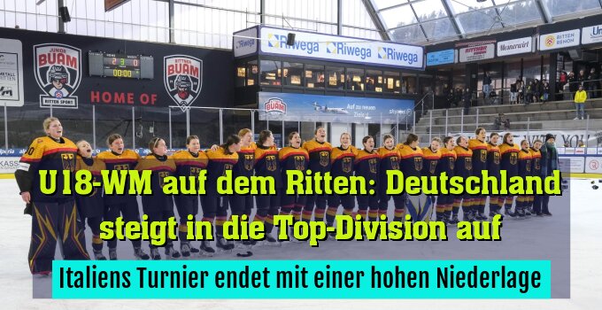 Italiens Turnier endet mit einer hohen Niederlage