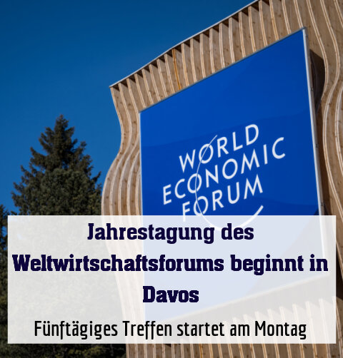 Fünftägiges Treffen startet am Montag