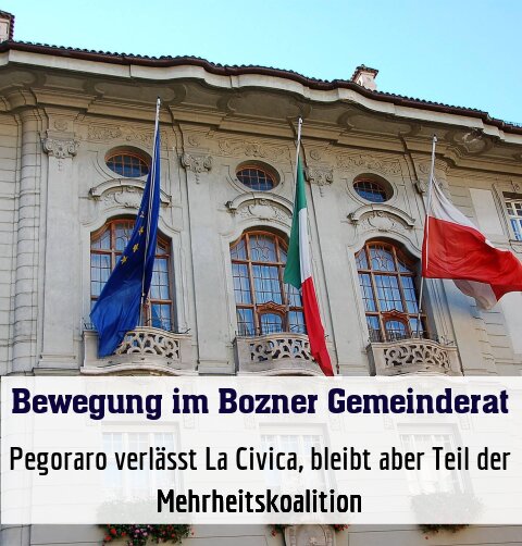 Pegoraro verlässt La Civica, bleibt aber Teil der Mehrheitskoalition