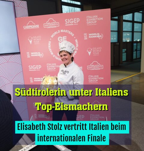 Elisabeth Stolz vertritt Italien beim internationalen Finale