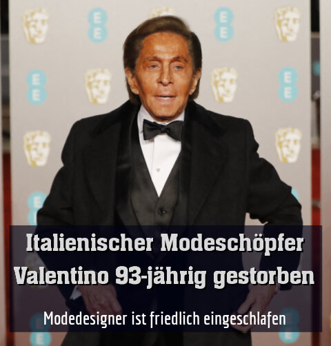 Modedesigner ist friedlich eingeschlafen