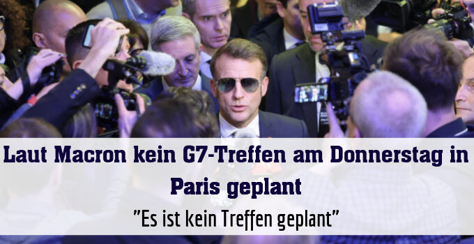 "Es ist kein Treffen geplant"