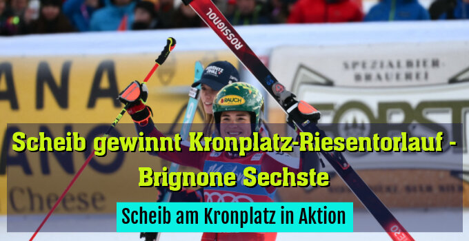 Scheib jubelte auch am Kronplatz