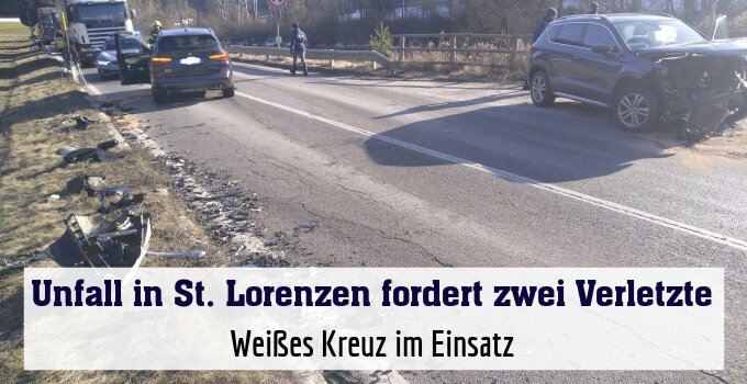 Weißes Kreuz im Einsatz