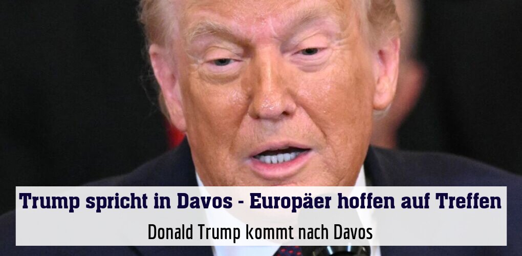 Donald Trump kommt nach Davos
