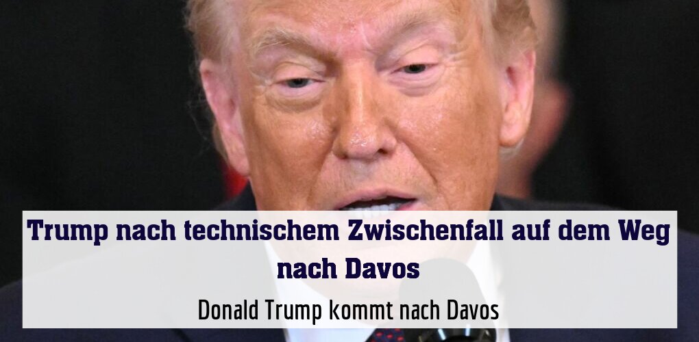 Donald Trump kommt nach Davos
