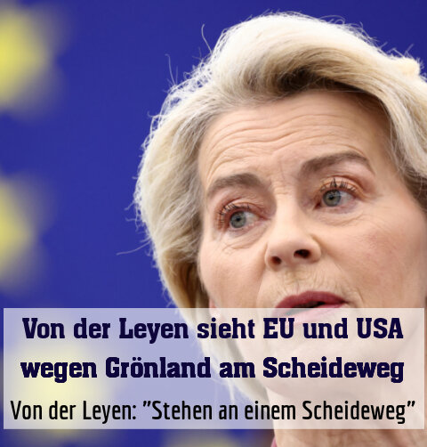 Von der Leyen: "Stehen an einem Scheideweg"
