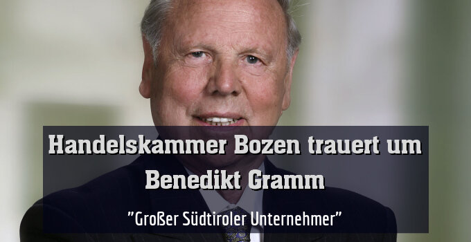 "Großer Südtiroler Unternehmer"