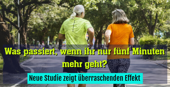Neue Studie zeigt überraschenden Effekt