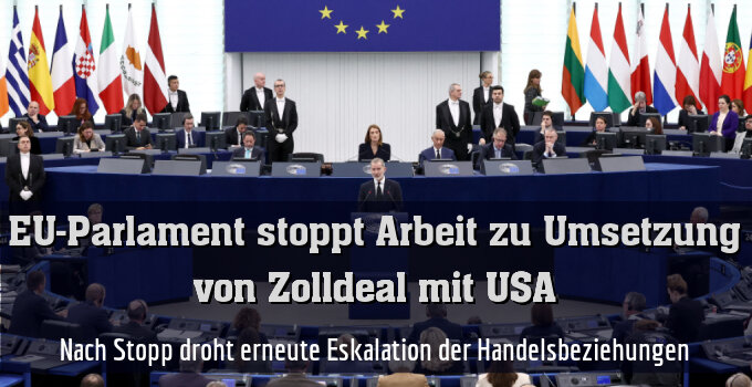 Nach Stopp droht erneute Eskalation der Handelsbeziehungen