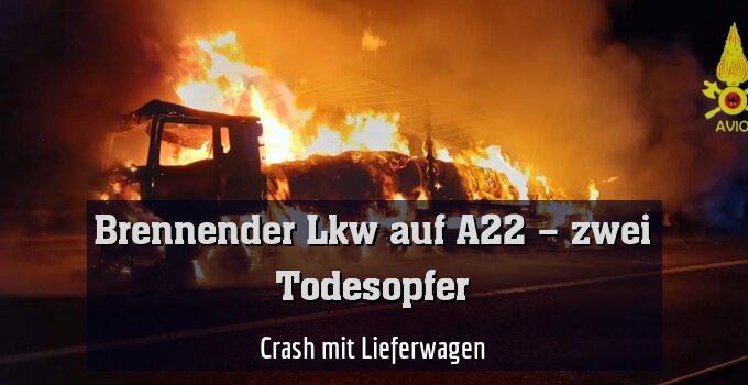 Crash mit Lieferwagen