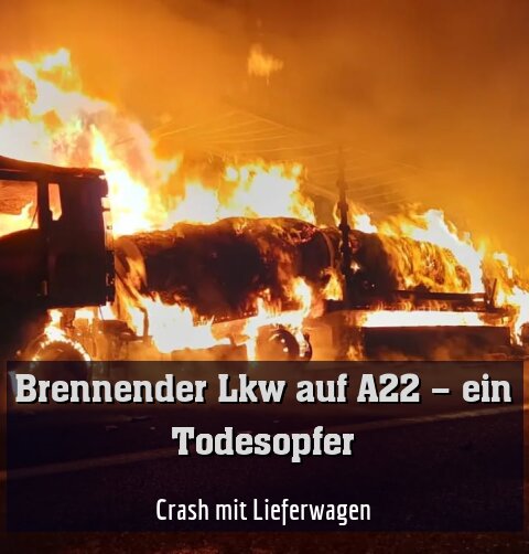 Crash mit Lieferwagen