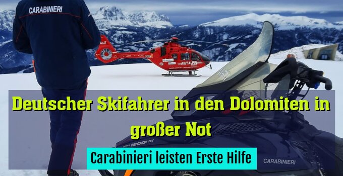 Carabinieri leisten Erste Hilfe