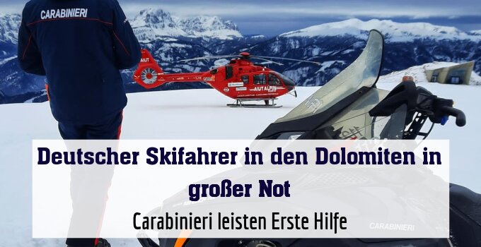 Carabinieri leisten Erste Hilfe