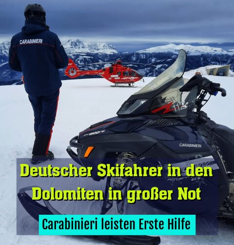 Carabinieri leisten Erste Hilfe