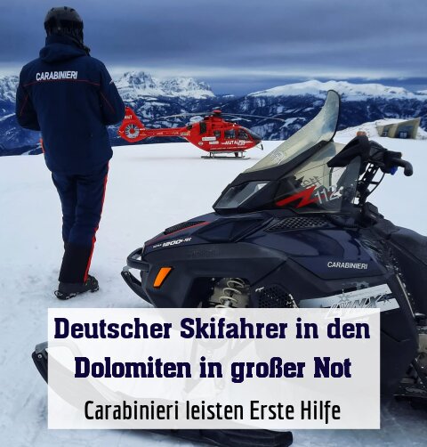 Carabinieri leisten Erste Hilfe