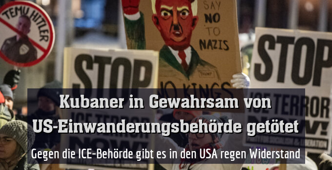 Gegen die ICE-Behörde gibt es in den USA regen Widerstand