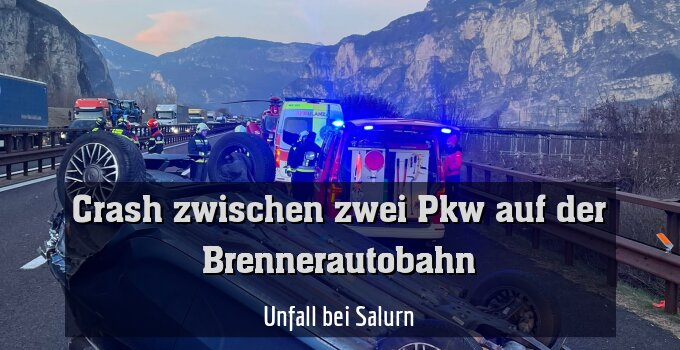 Unfall bei Salurn