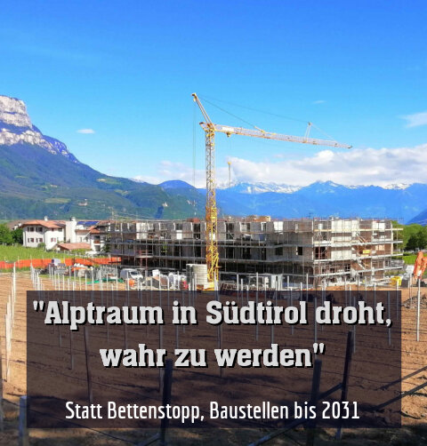 Statt Bettenstopp, Baustellen bis 2031
