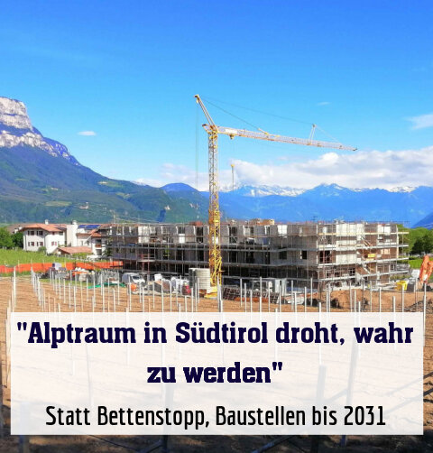 Statt Bettenstopp, Baustellen bis 2031