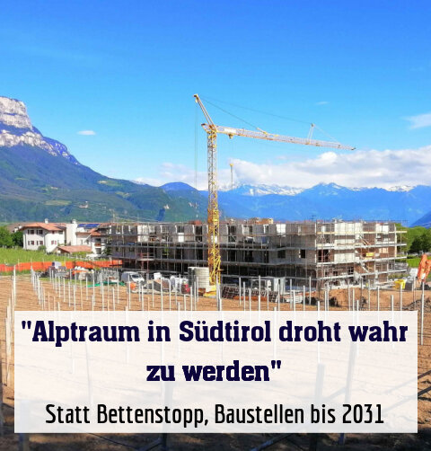 Statt Bettenstopp, Baustellen bis 2031