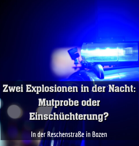 In der Reschenstraße in Bozen