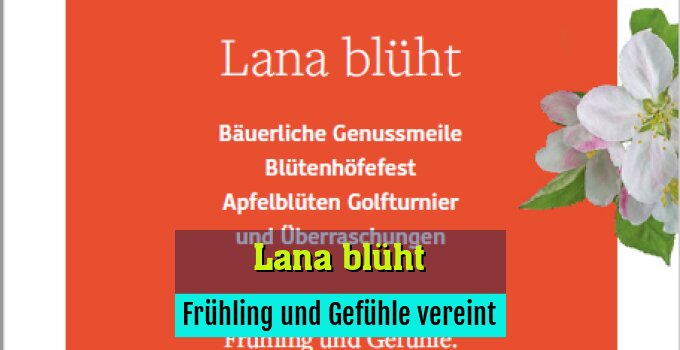 Frühling und Gefühle vereint