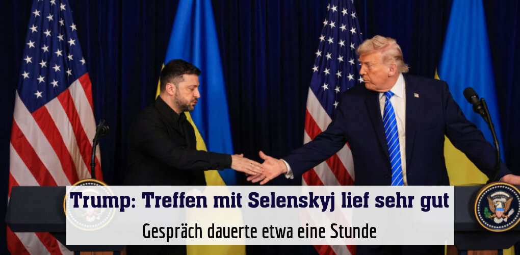 Gespräch dauerte etwa eine Stunde