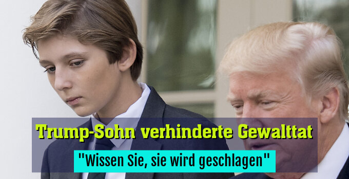 "Wissen Sie, sie wird geschlagen"