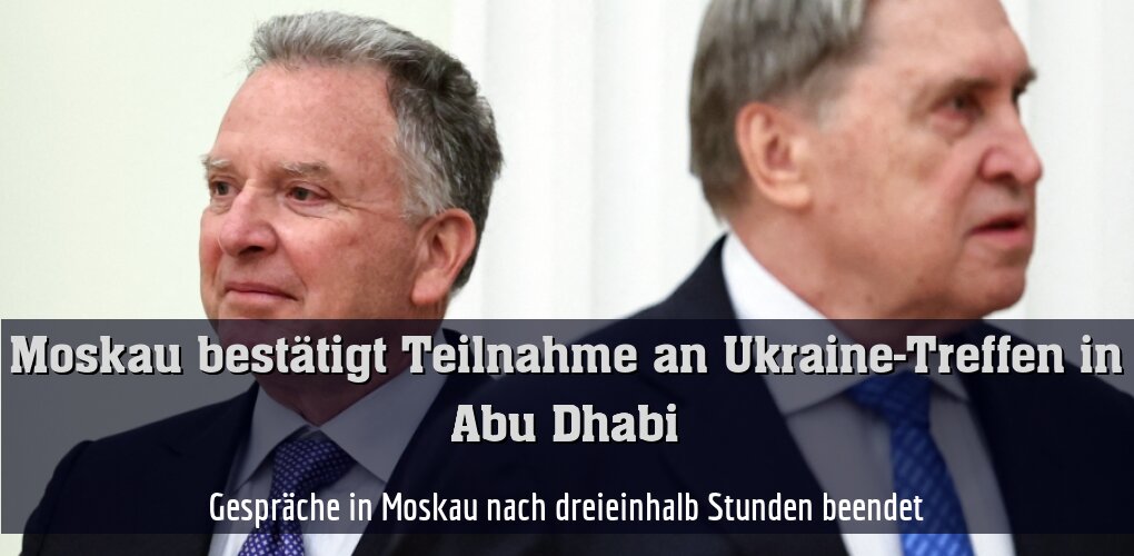 Gespräche in Moskau nach dreieinhalb Stunden beendet