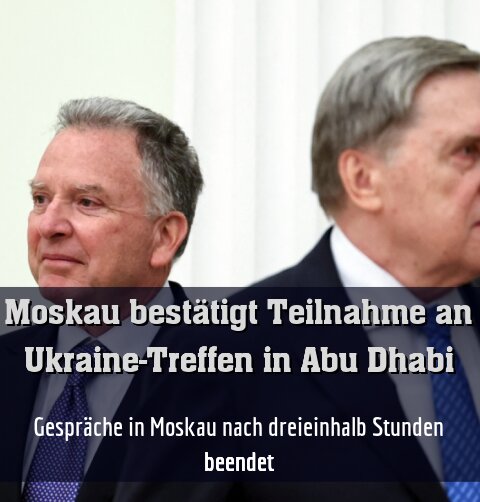 Gespräche in Moskau nach dreieinhalb Stunden beendet